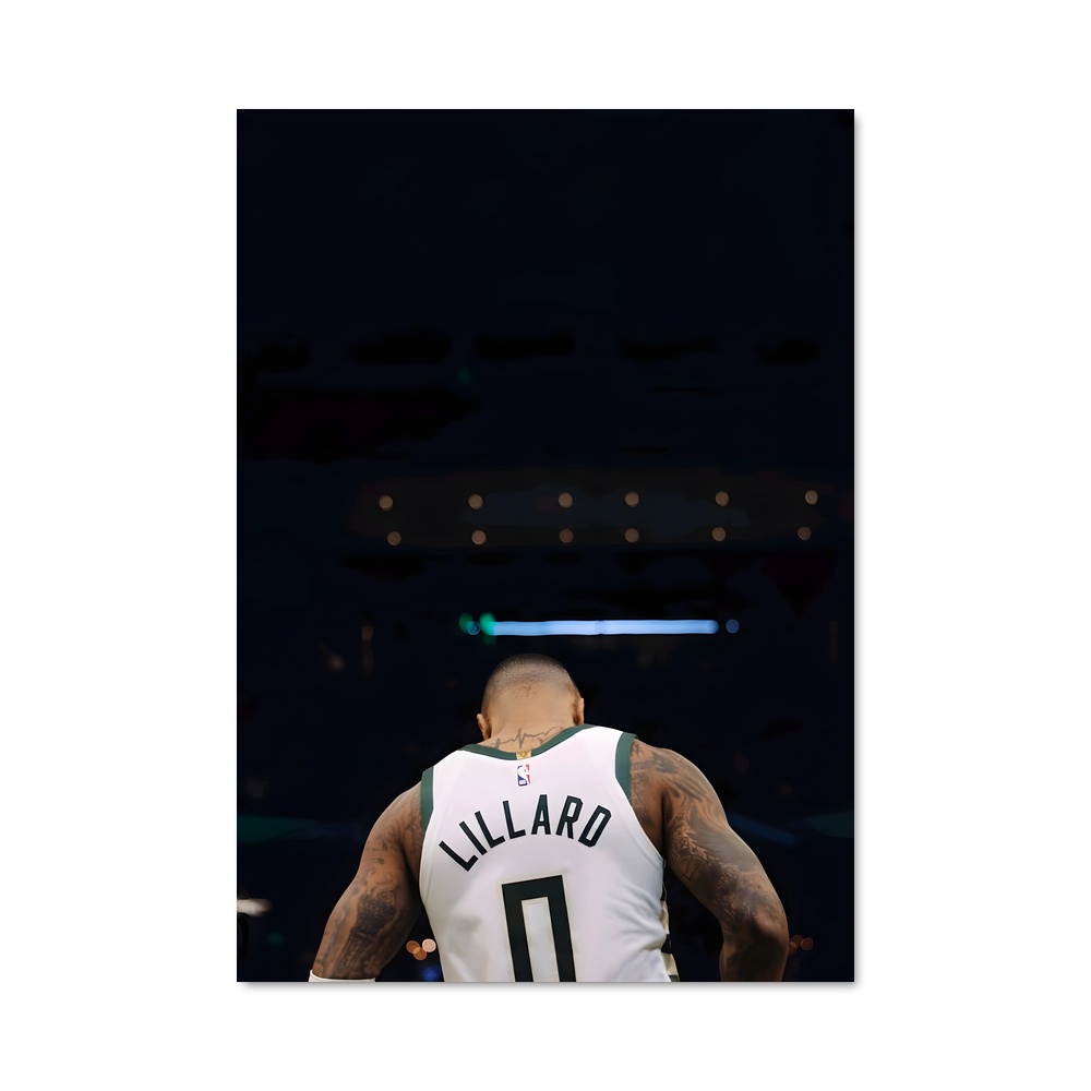 Poster Damian de lillard – affiche Basketball
